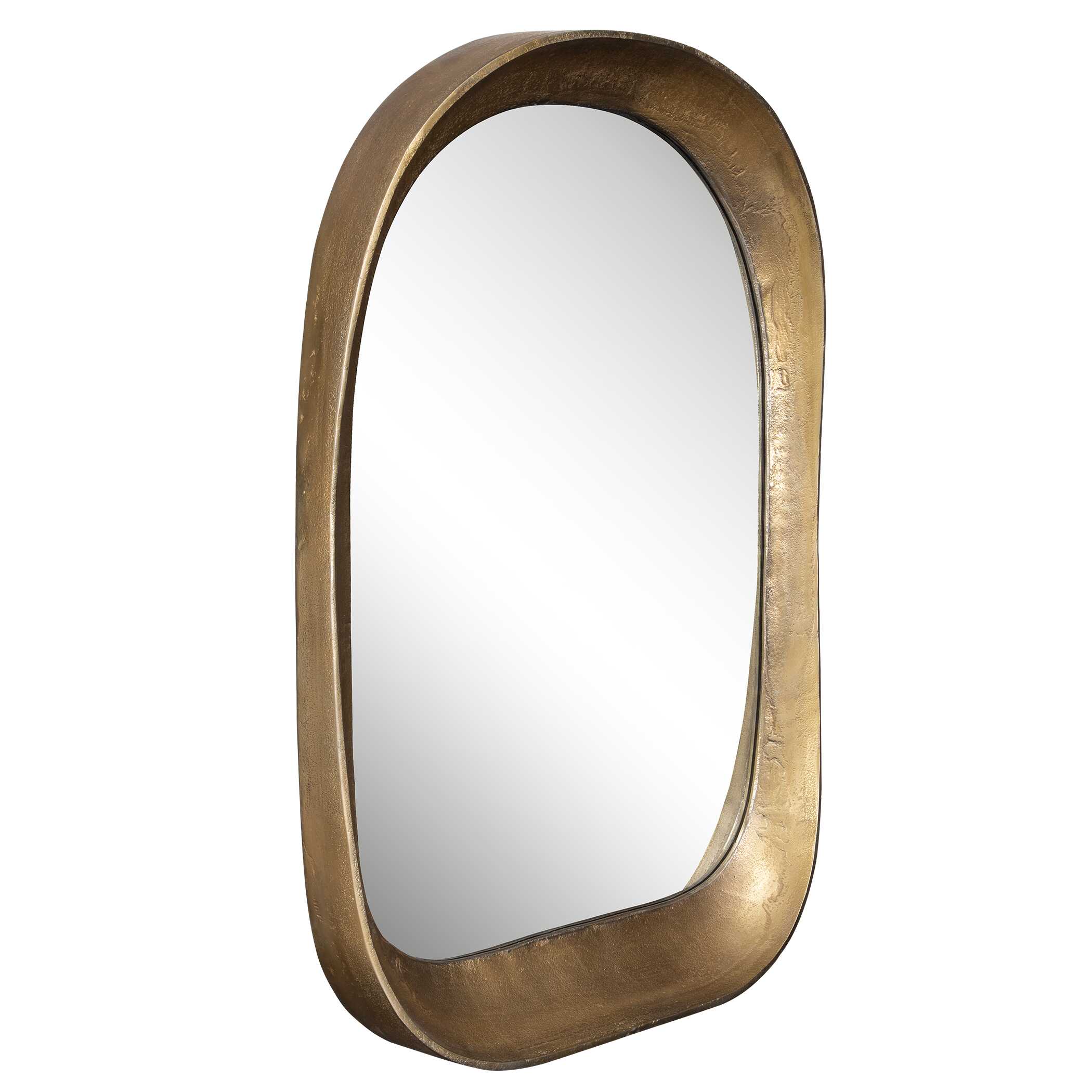 Bradano Brass Arch Mirror