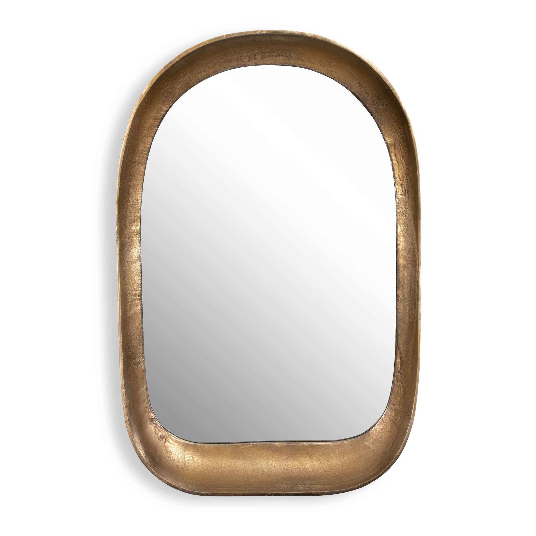 Bradano Brass Arch Mirror