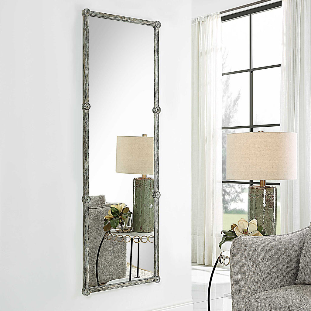 Gattola Gray Wash Dressing Mirror