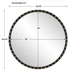 Sele Oversized Round Mirror