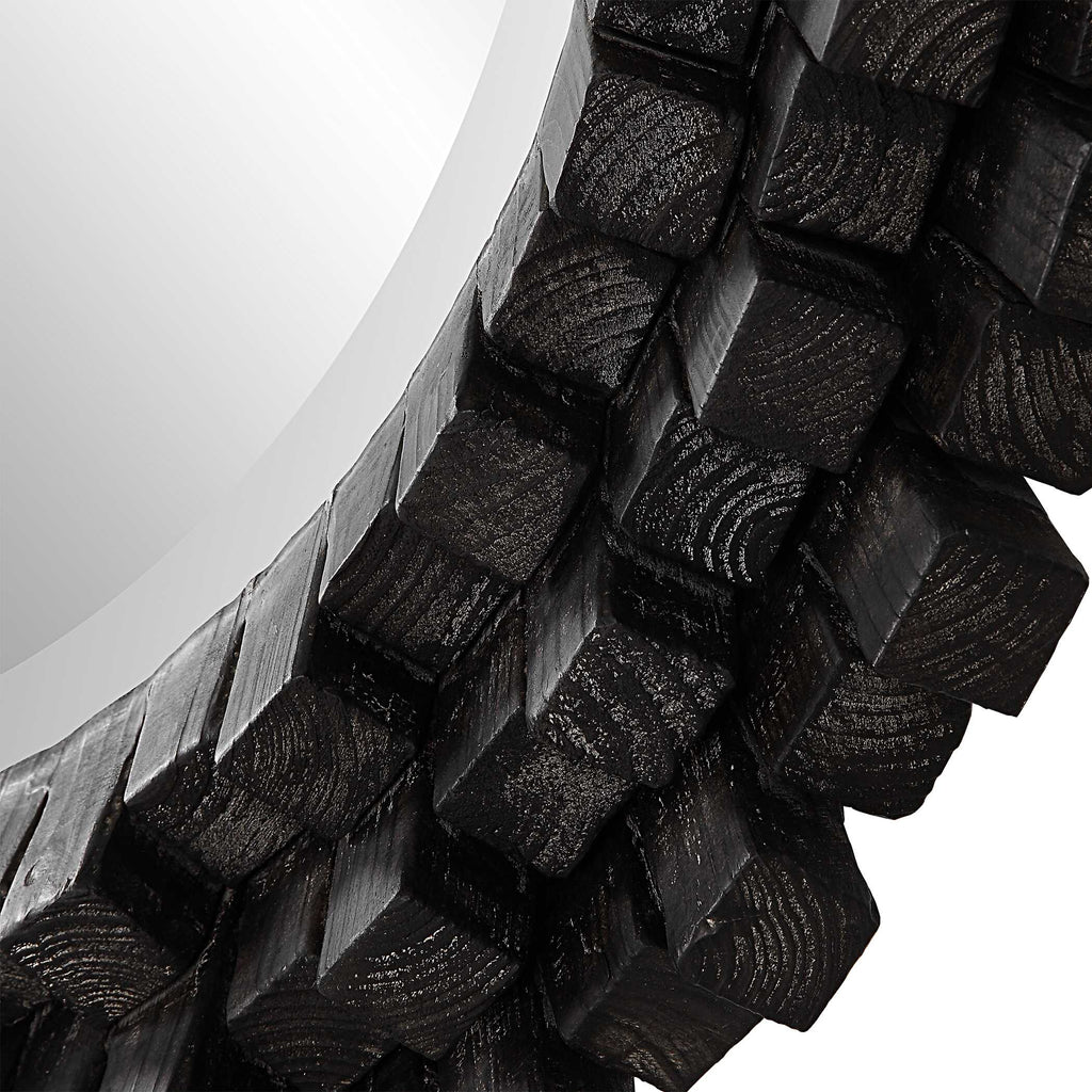 Circle Of Piers Round Mirror