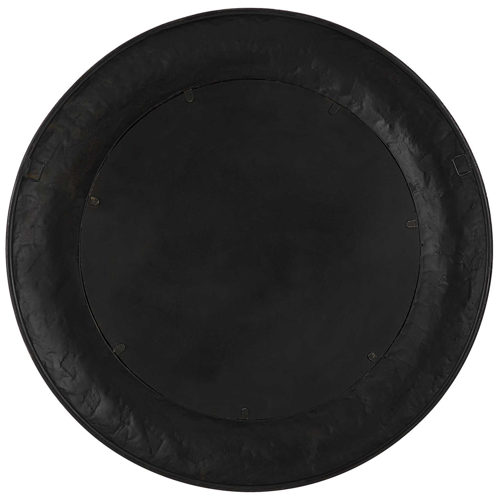 Copper Terrazzo Round Mirror