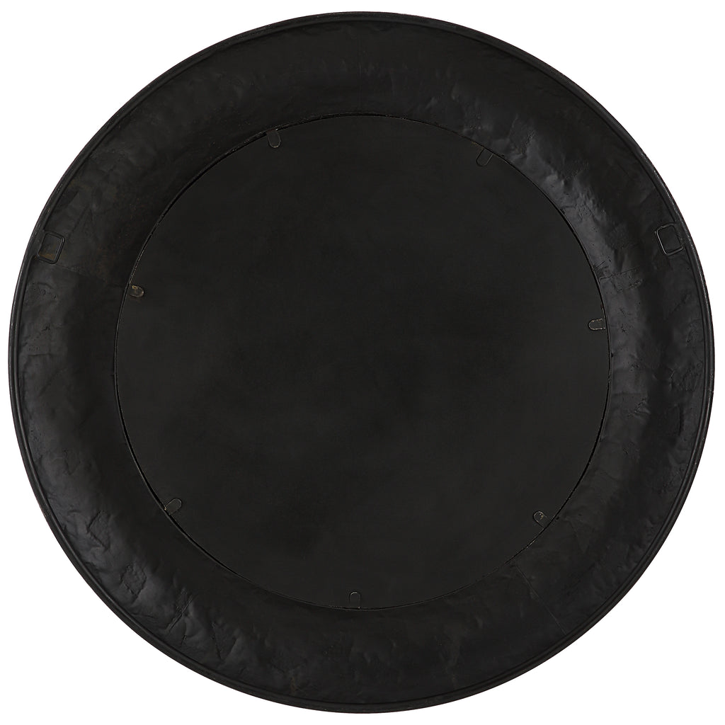 Copper Terrazzo Round Mirror