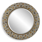 Copper Terrazzo Round Mirror