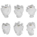 Self-Portrait White Mask Wall Decor Set/6