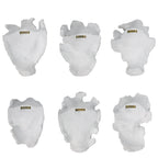 Self-Portrait White Mask Wall Decor Set/6