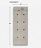 Serchio Oversized Iron Mirror