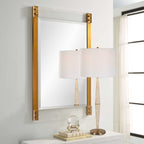 Nera Plated Brass Mirror