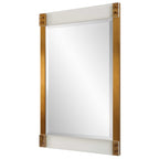 Nera Plated Brass Mirror