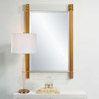 Nera Plated Brass Mirror