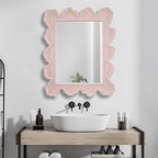 Sea Coral Pink Mirror