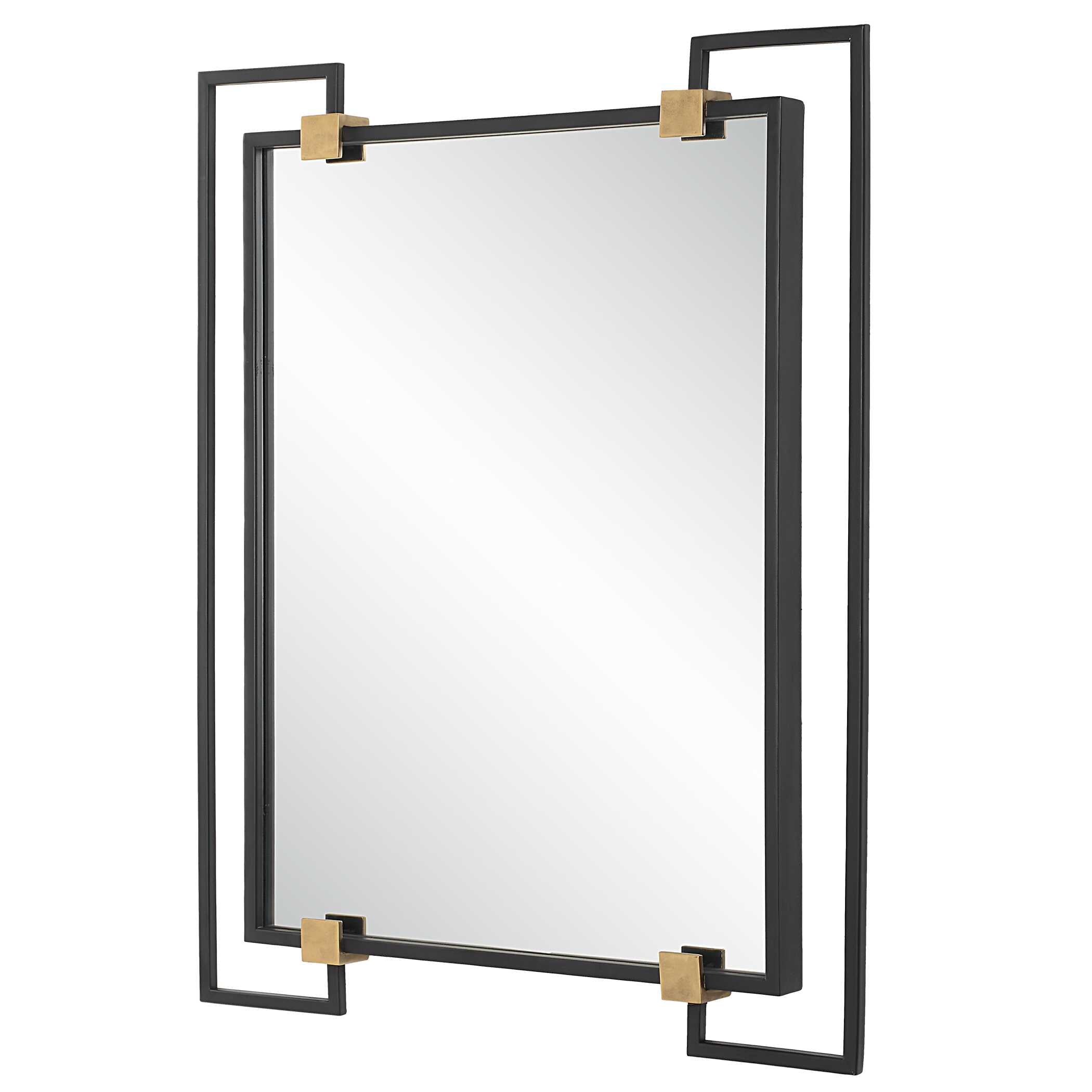 Ivey Rectangle Industrial Mirror
