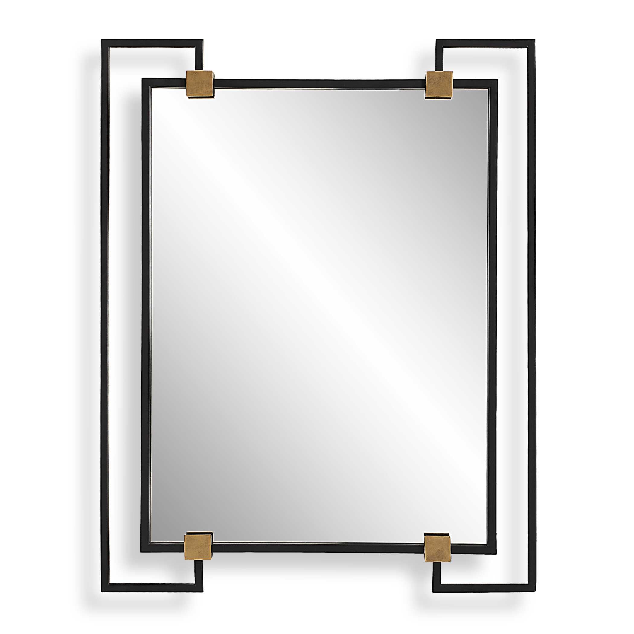 Ivey Rectangle Industrial Mirror