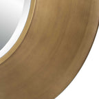 Contessa Round Gold Mirror
