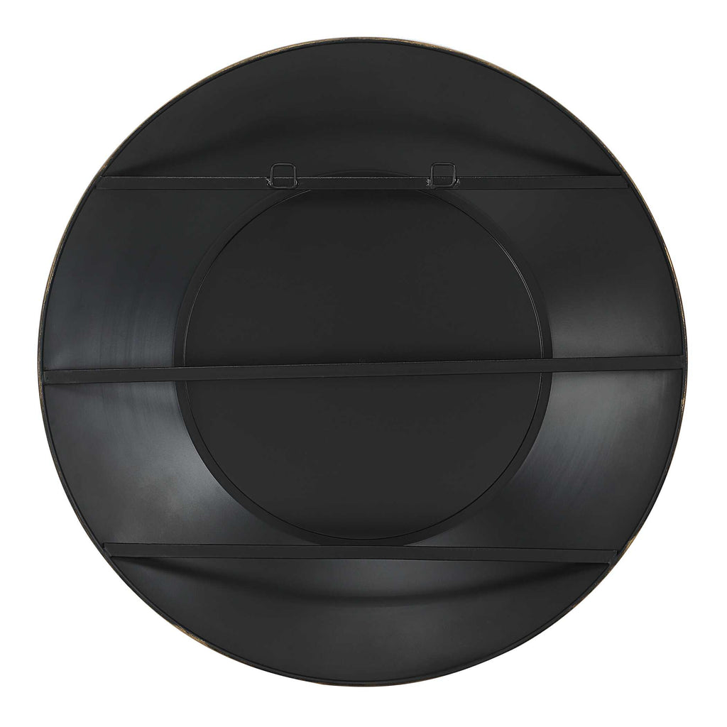 Contessa Round Gold Mirror