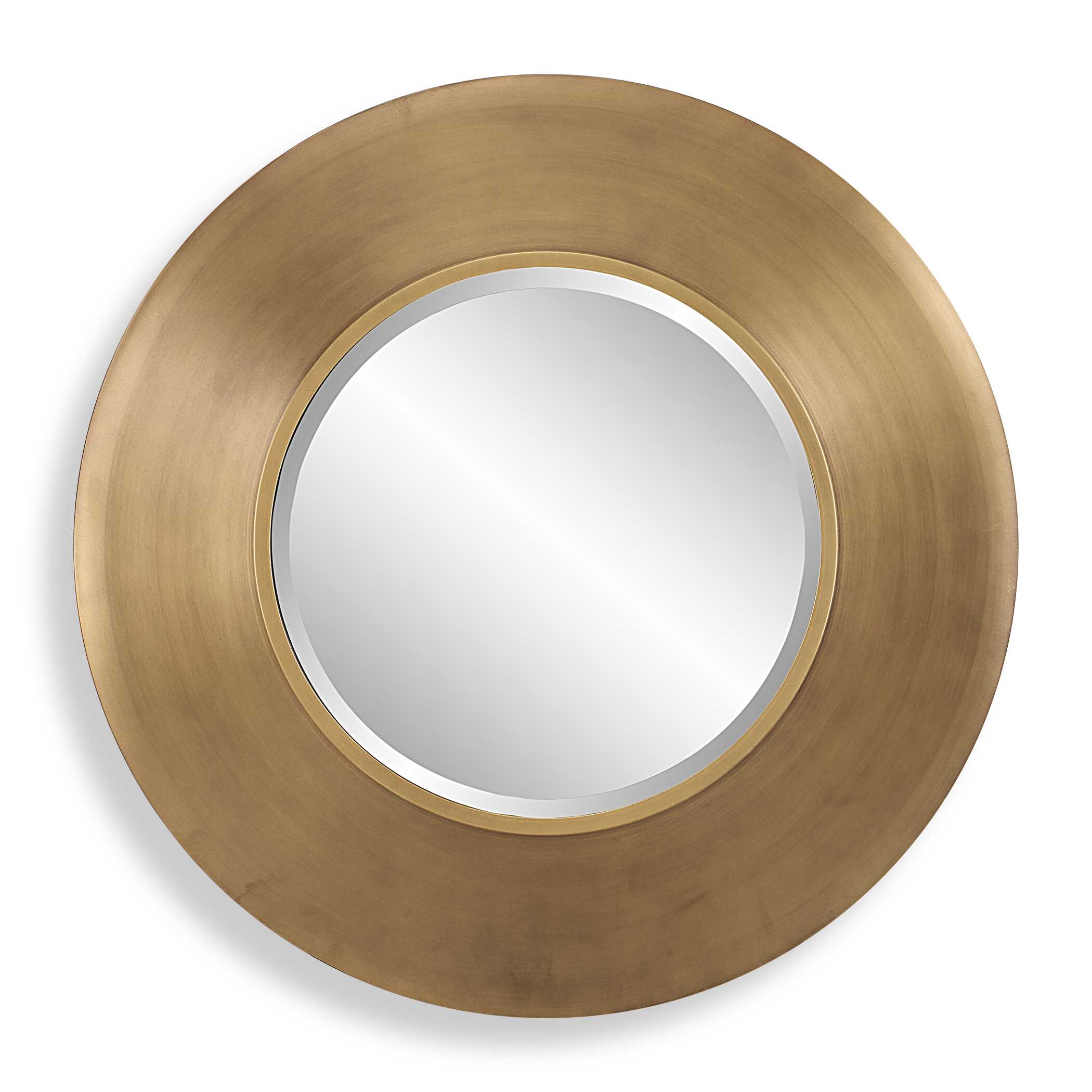 Contessa Round Gold Mirror