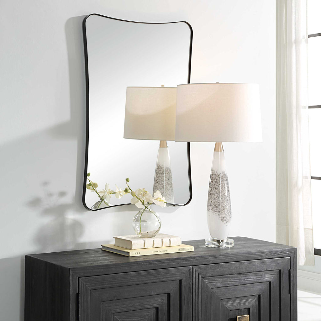 Loudon Black Vanity Mirror