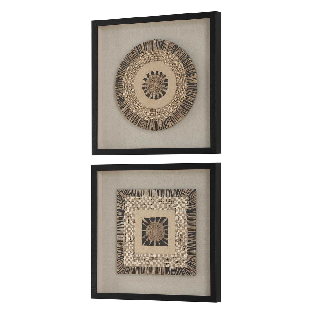 Intertwine Knit Paper Shadow Box Set/2