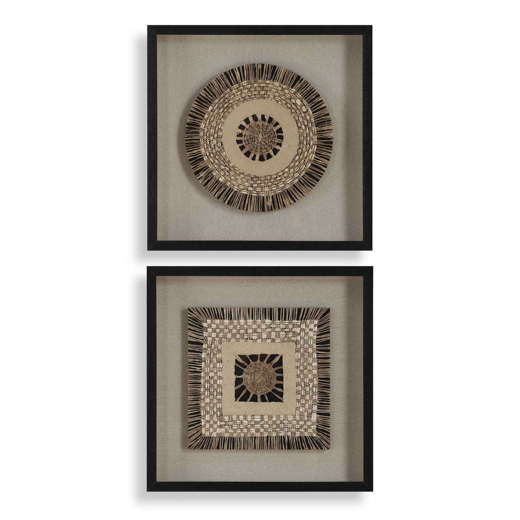 Intertwine Knit Paper Shadow Box Set/2