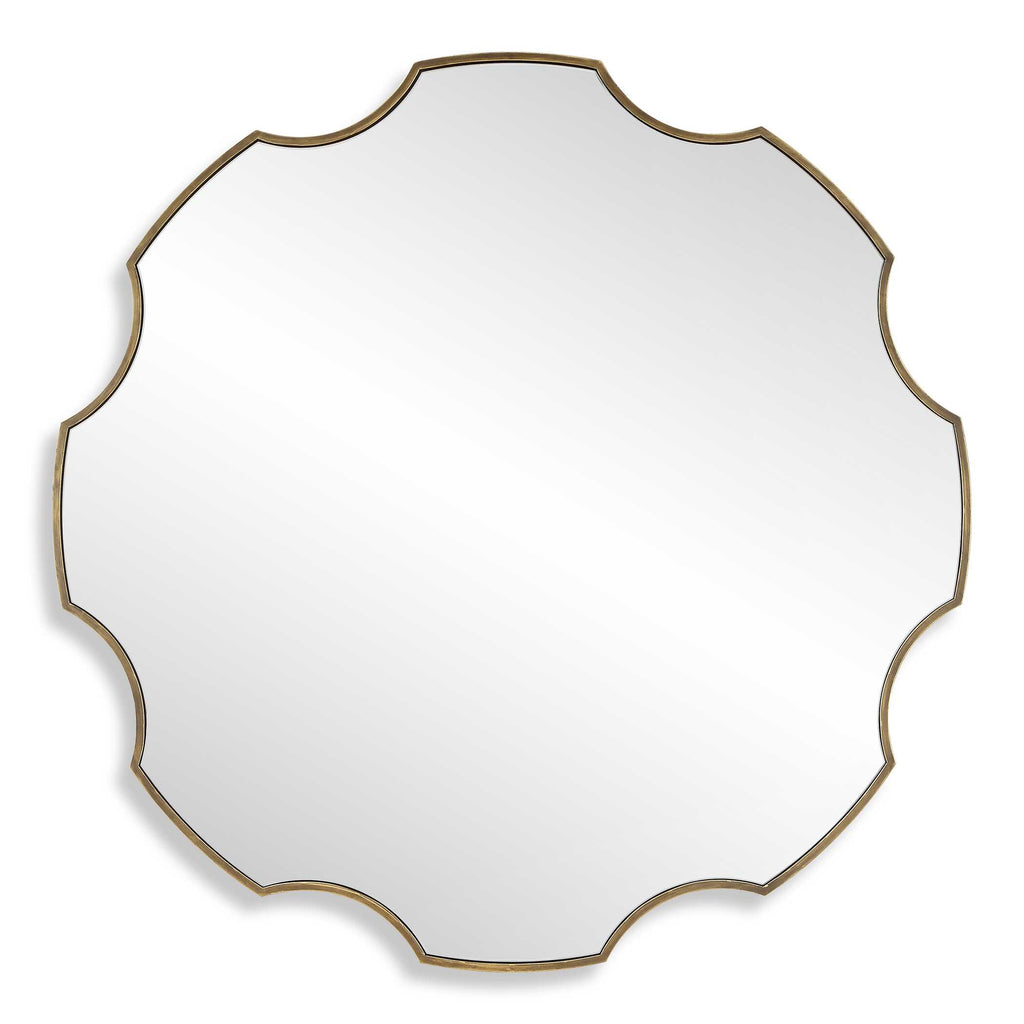 Gearing Up Bronze Mirror