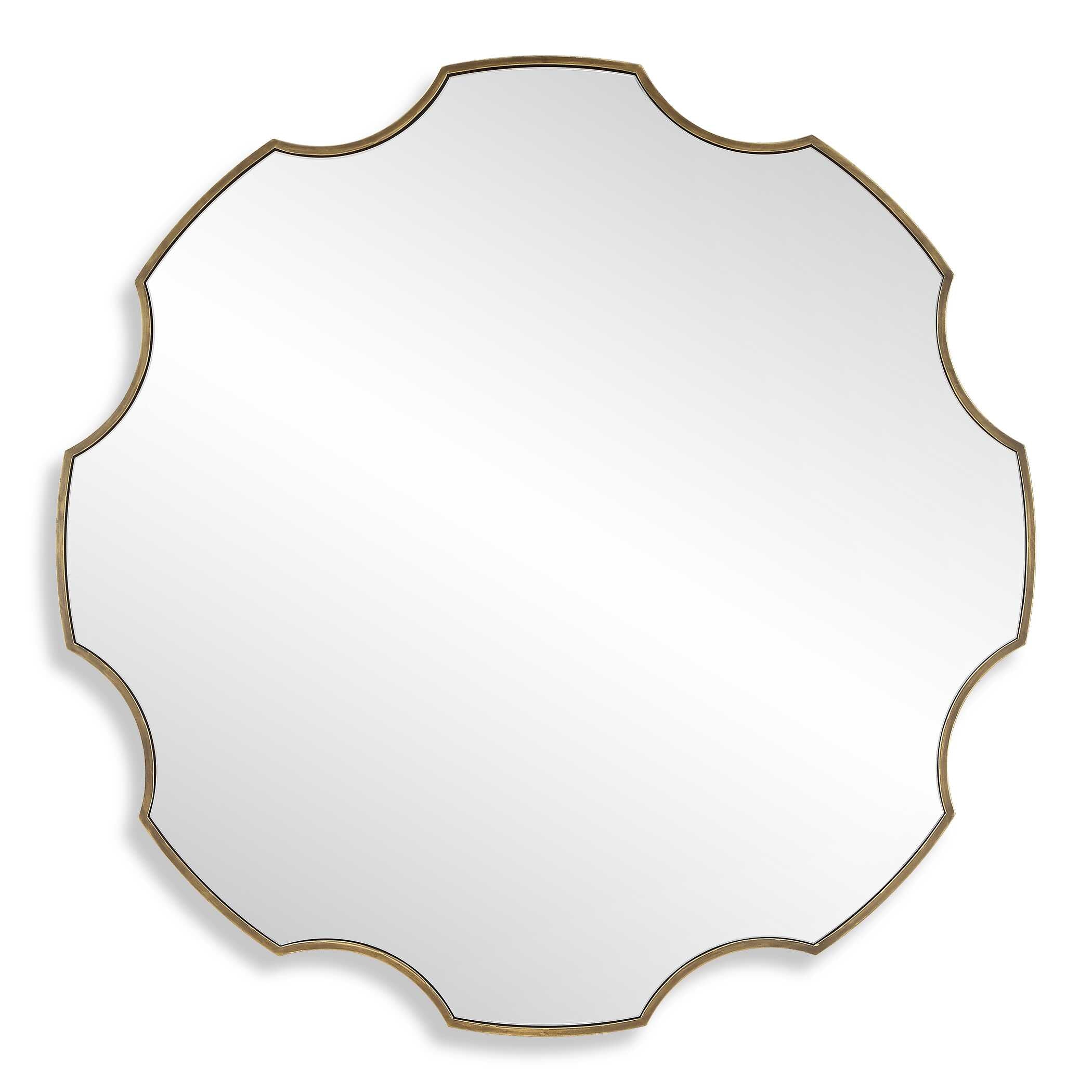 Gearing Up Bronze Mirror