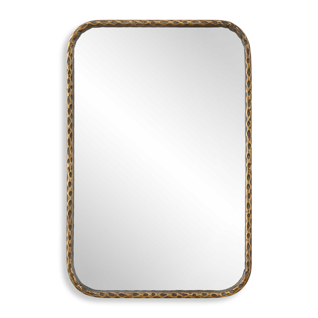A Little Knotty Bronze Vanity Mirror