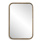 A Little Knotty Bronze Vanity Mirror