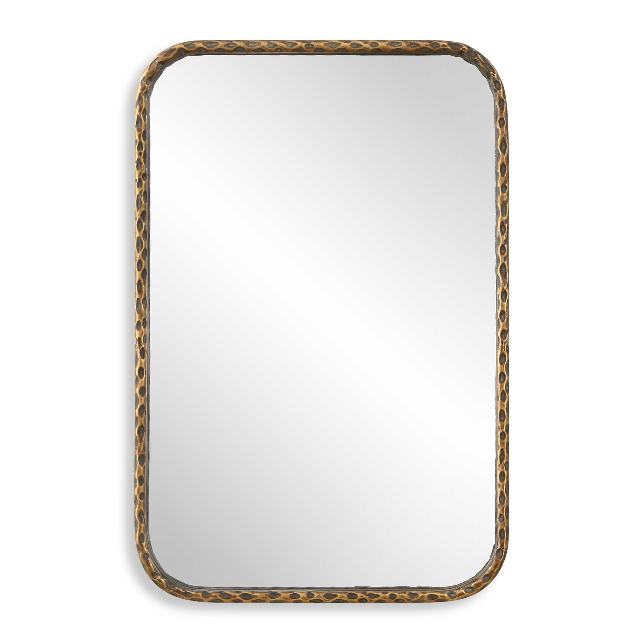 A Little Knotty Bronze Vanity Mirror
