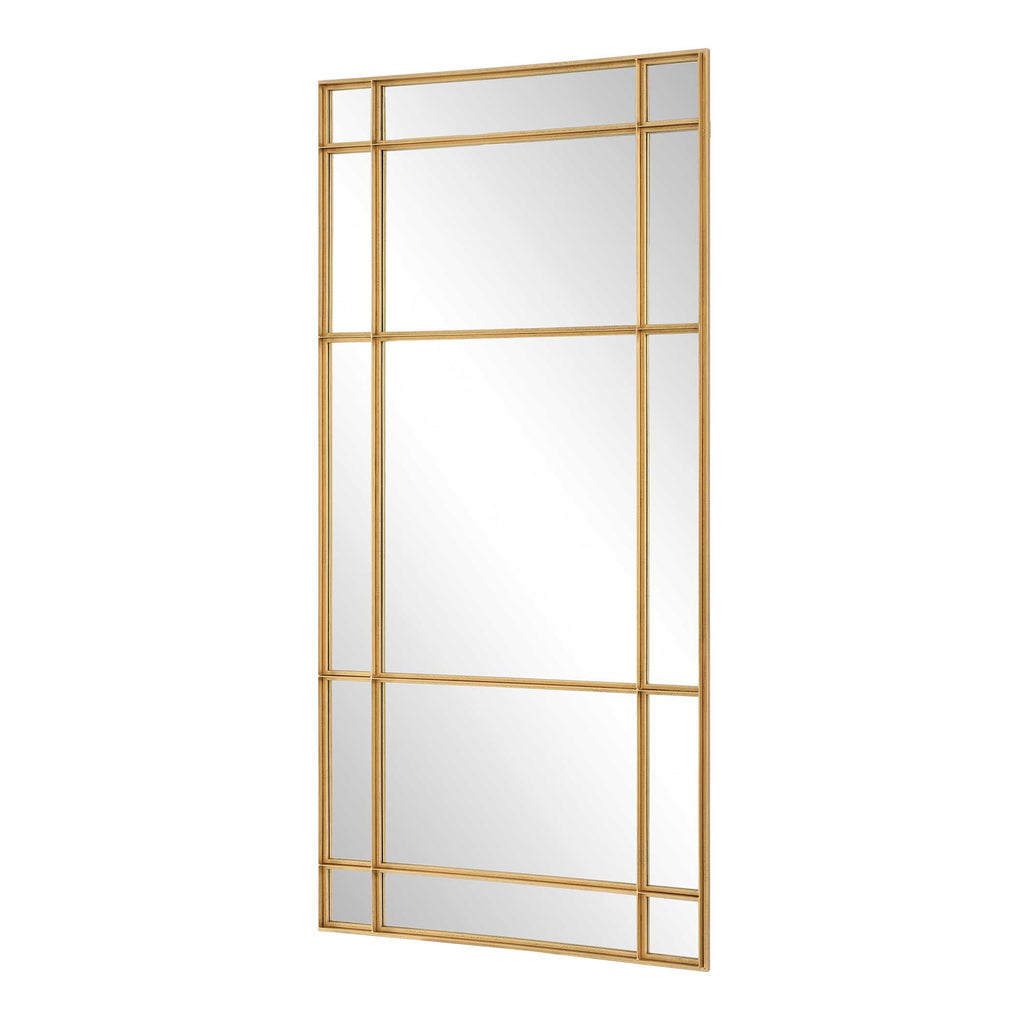 Spurgeon Gold Window Mirror