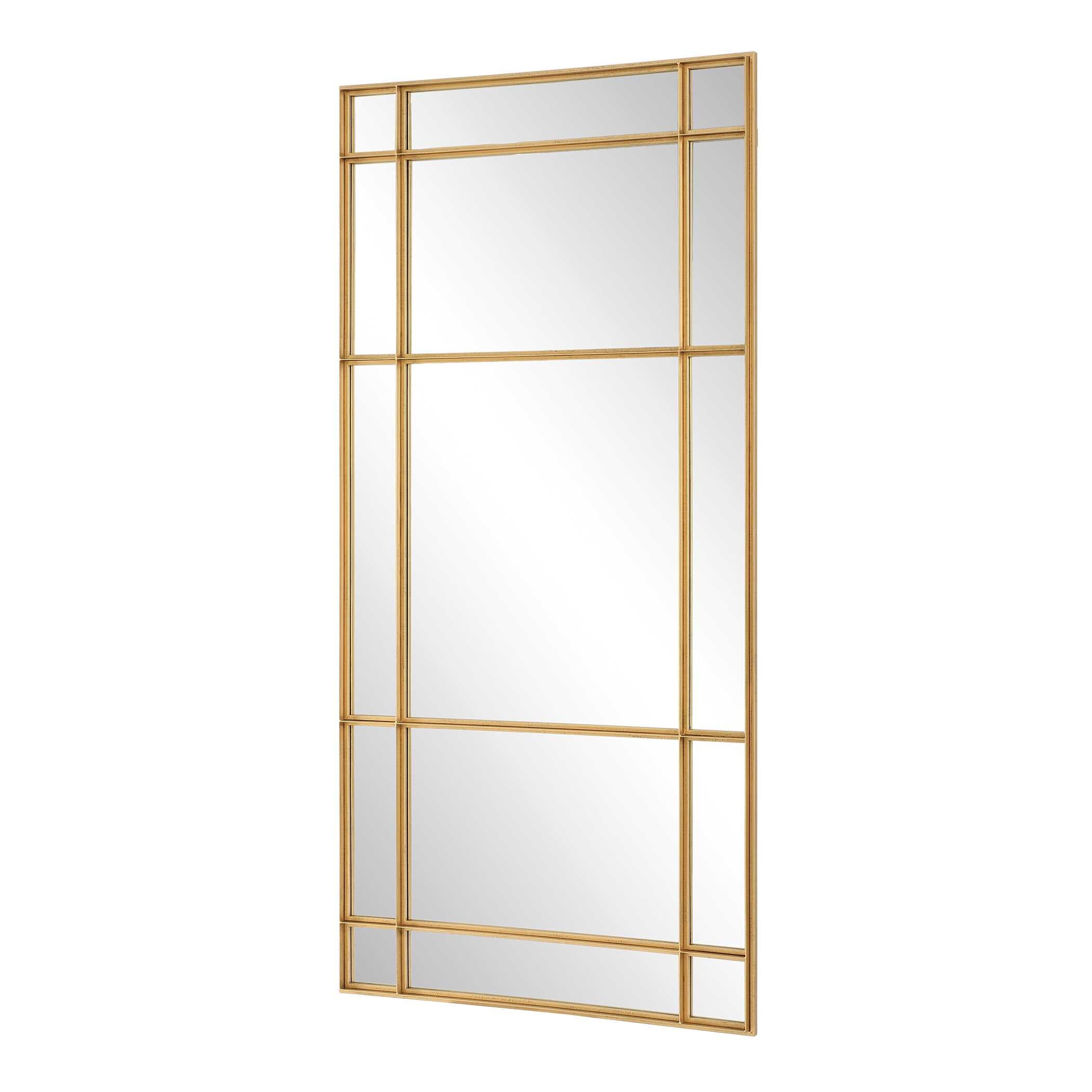Spurgeon Gold Window Mirror