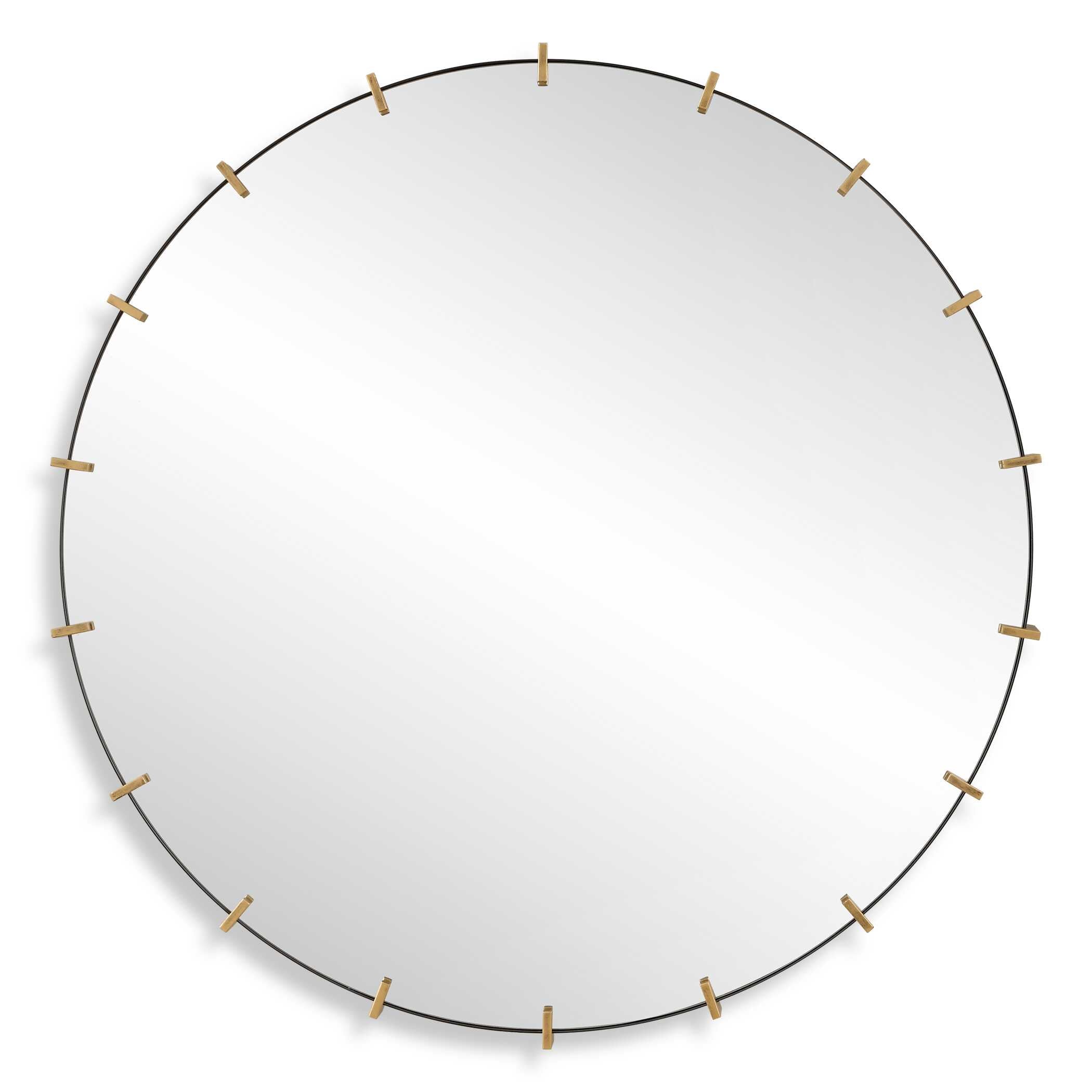 Pali Industrial Round Mirror
