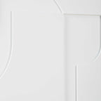 Contours White Wall Decor Set/2