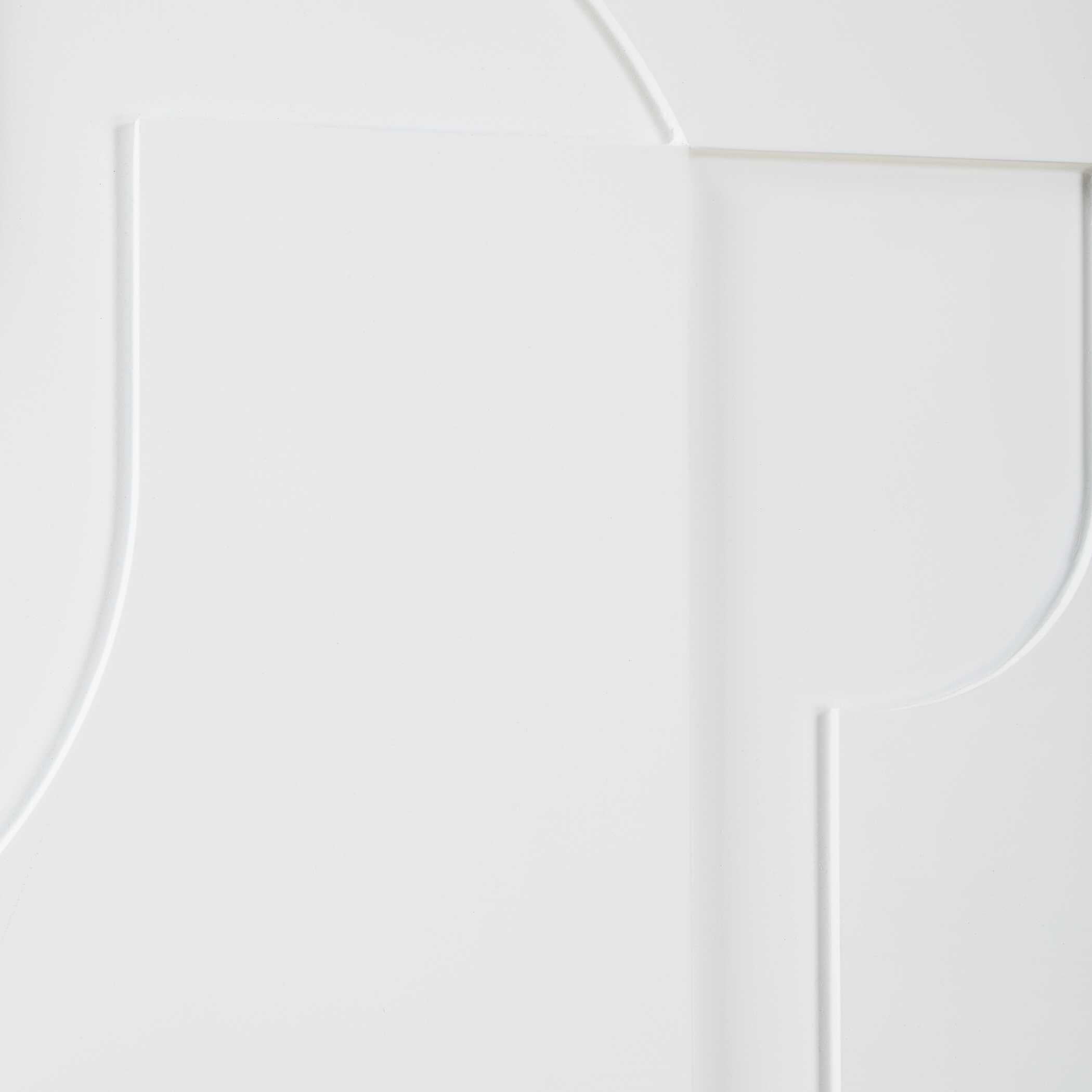 Contours White Wall Decor Set/2