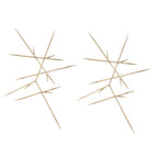 Fireworks Silver Wall Decor Set/2