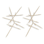 Fireworks Silver Wall Decor Set/2