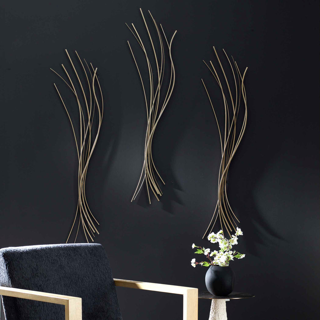 Frequencies Metal Wall Decor