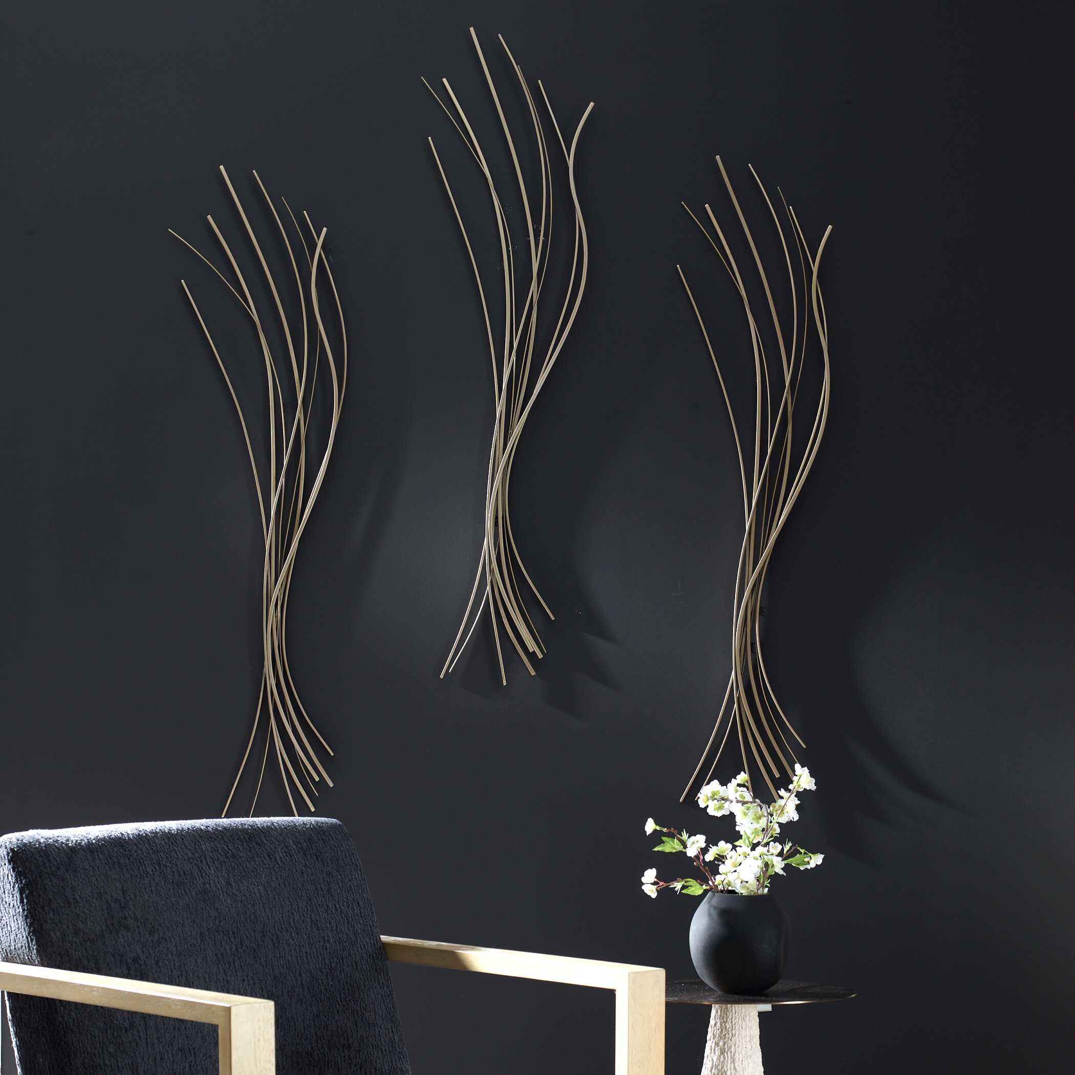 Frequencies Metal Wall Decor