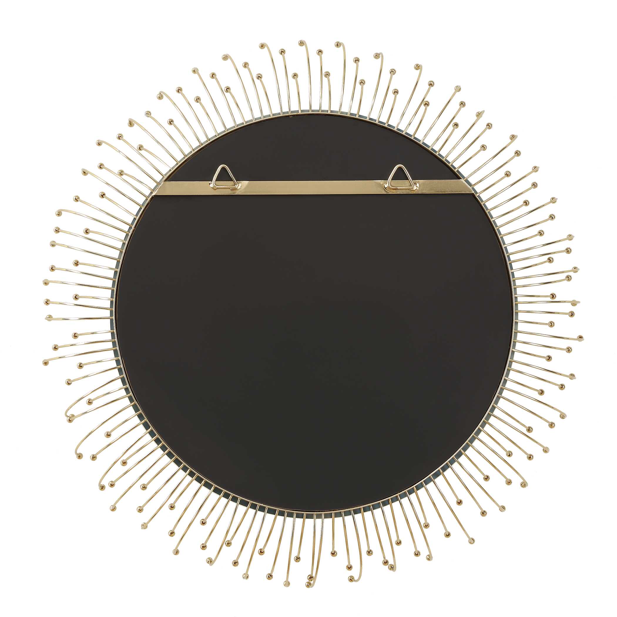 Aga Round Gold Mirror