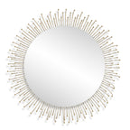 Aga Round Gold Mirror