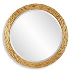 Celeste Gold Round Mirror