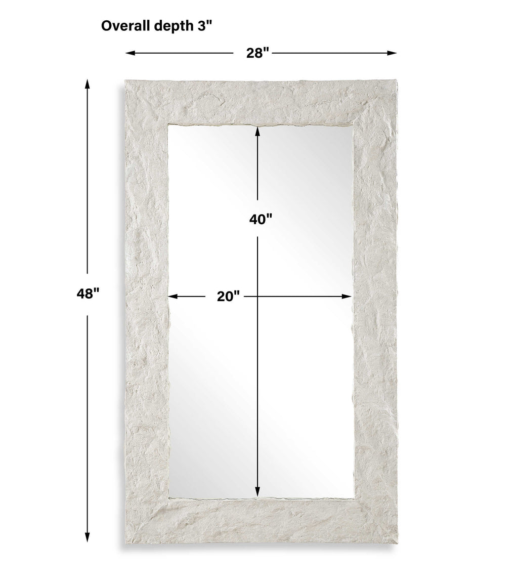 Quarry Rectangle Stone Veneer Mirror