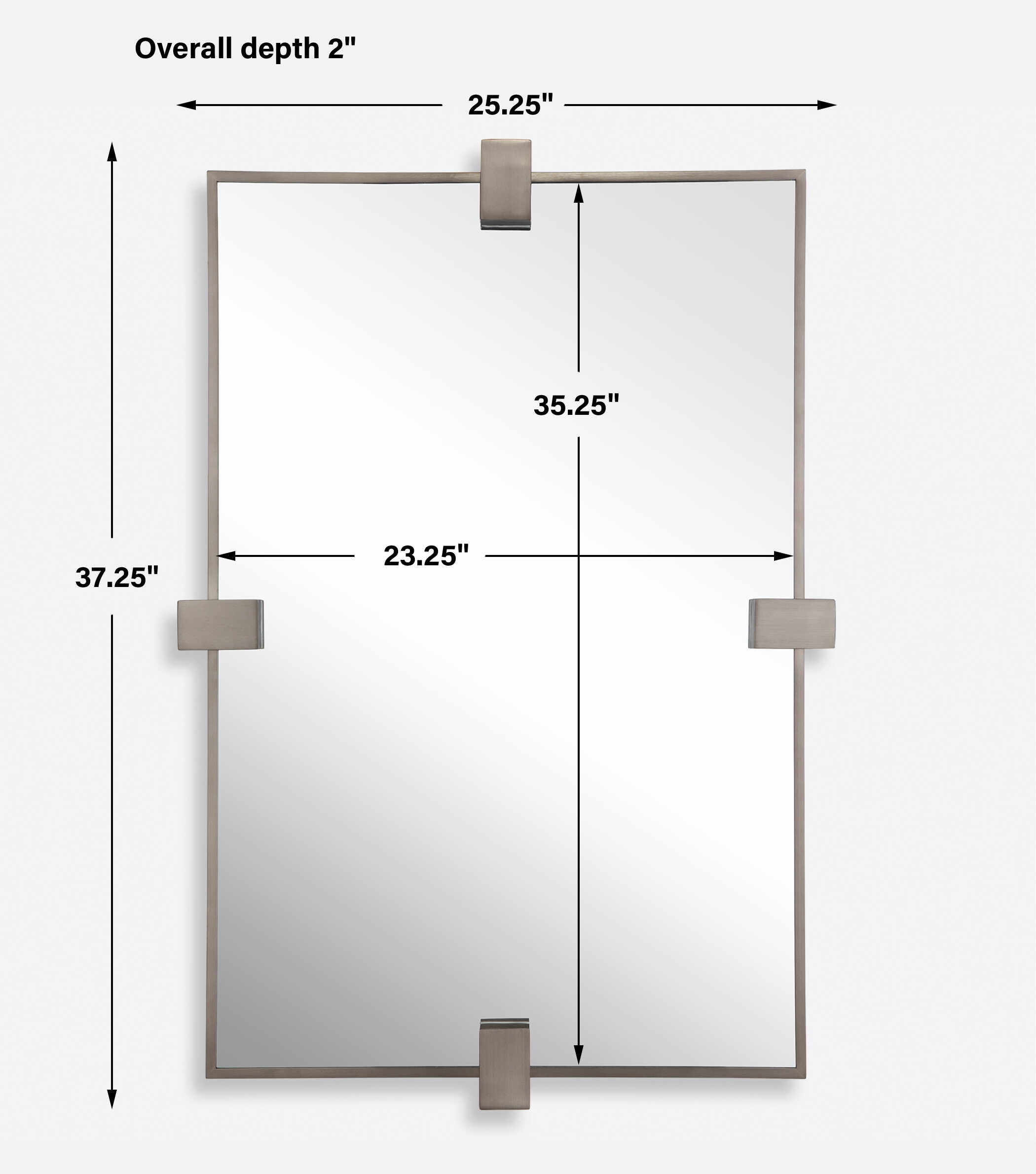 Bateau Modern Mirror