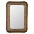 Alvaro Antique Brass Mirror