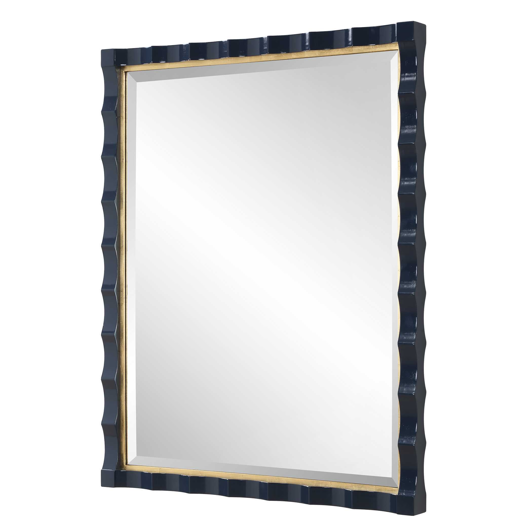 Gulf Navy Blue Mirror