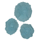 Ocean Gems Blue Wall Decor Set/3