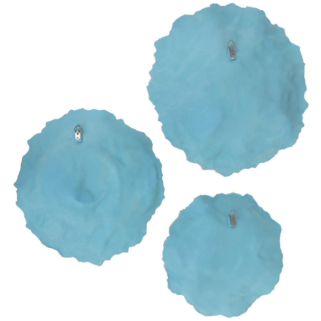 Ocean Gems Blue Wall Decor Set/3