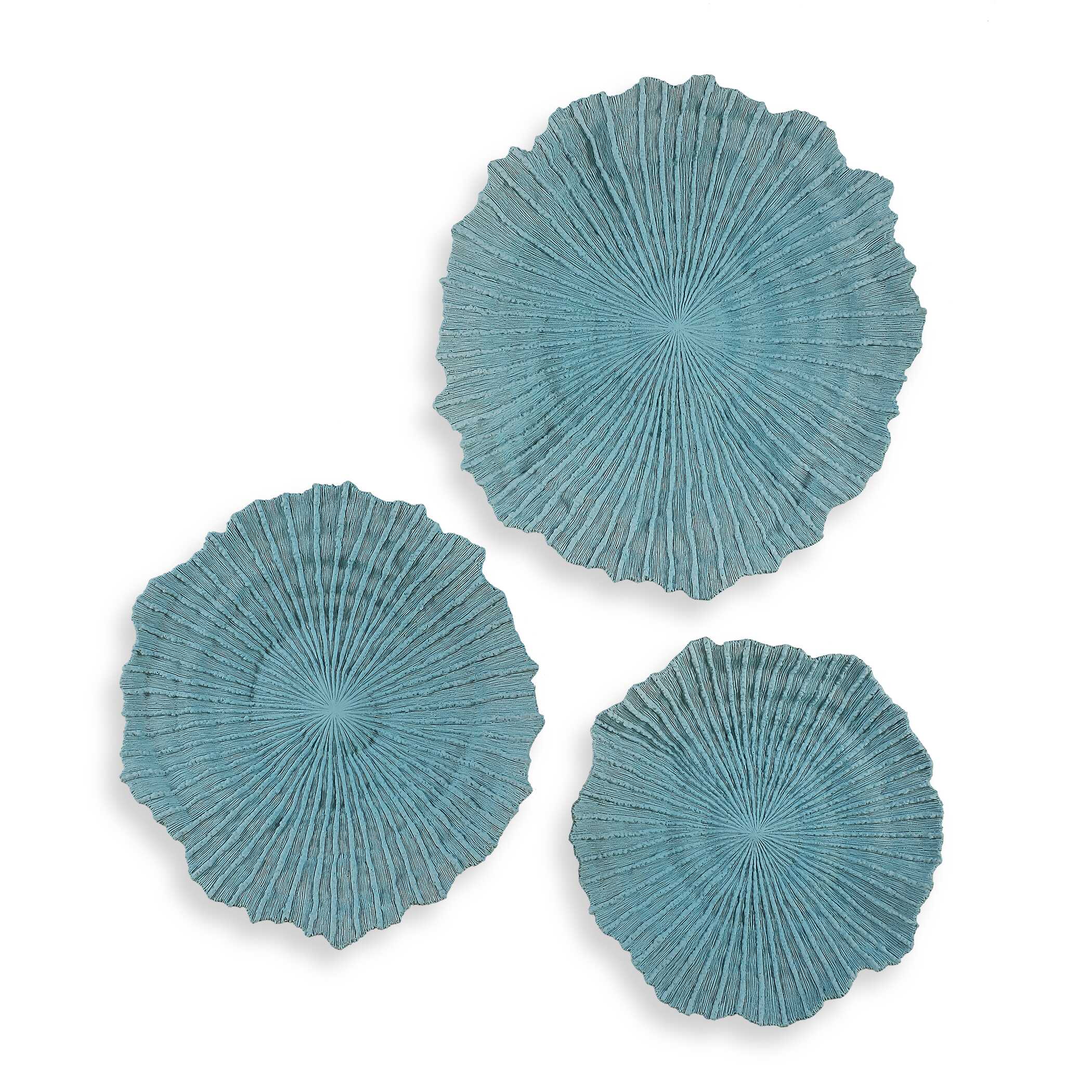 Ocean Gems Blue Wall Decor Set/3