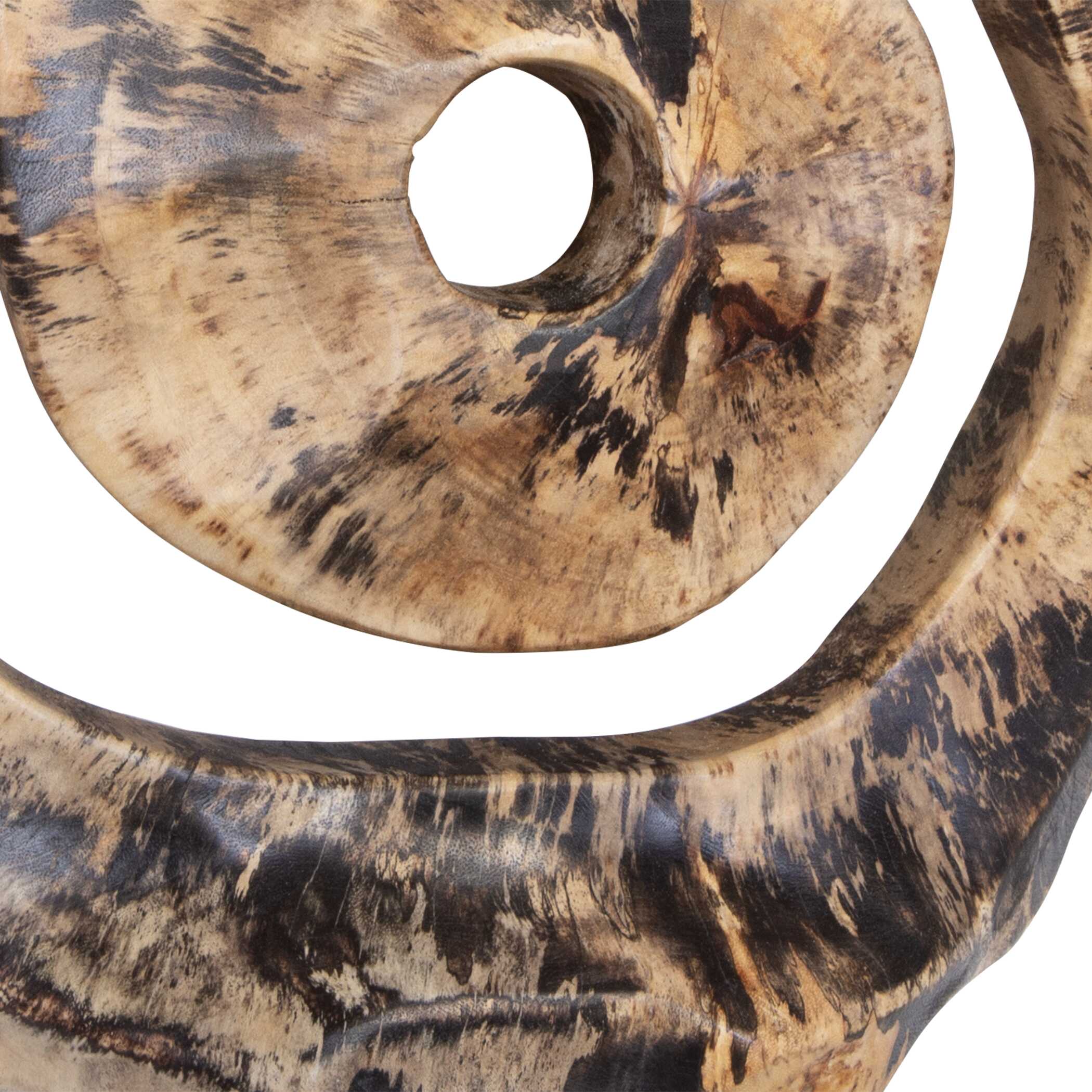 Corkscrew Wood Wall Decor Set/9