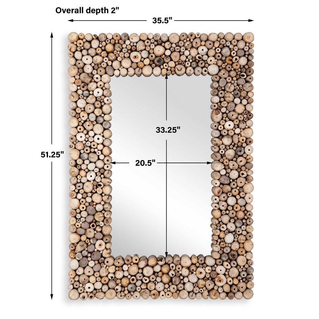 Timberwood Rectangular Mirror