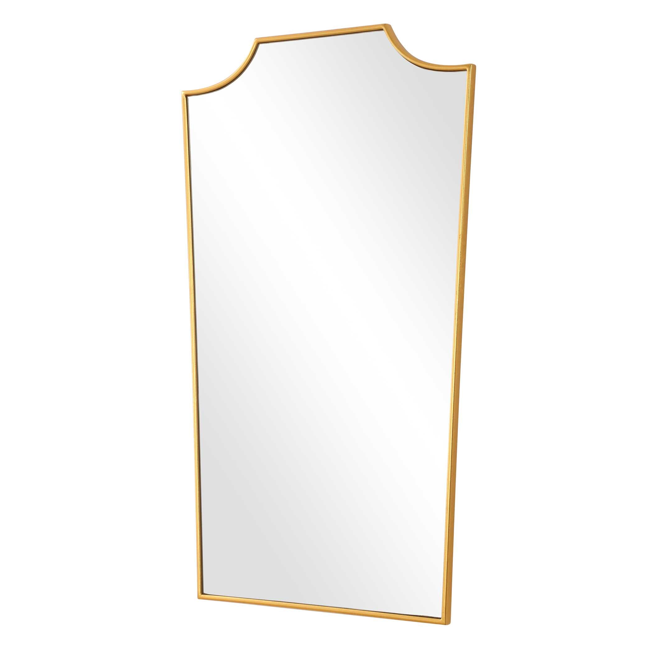Demure Antique Gold Mirror